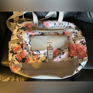 Laura Ashley floral canvas bag